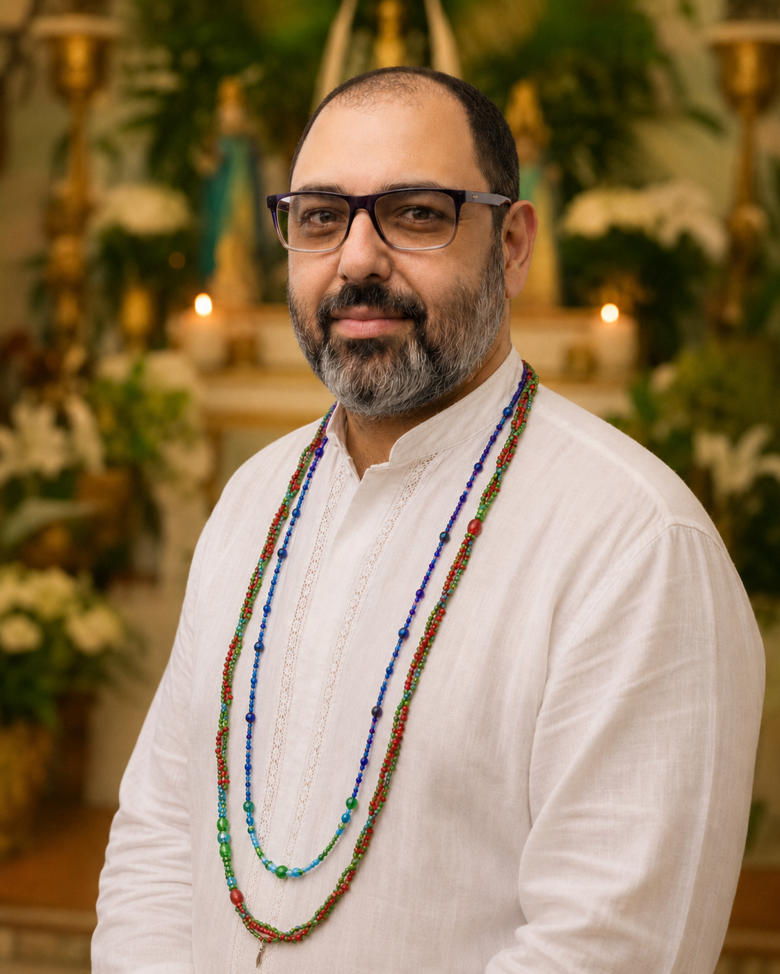 Beto Angeli, sacerdote de Umbanda